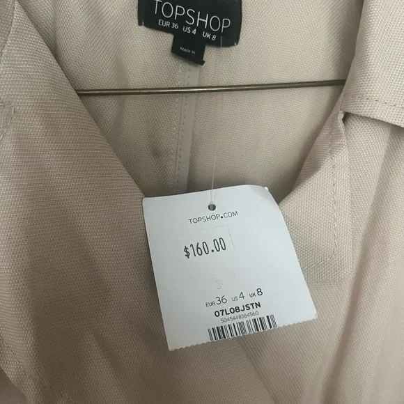 NWT Topshop trench coat - Picture 5 of 7